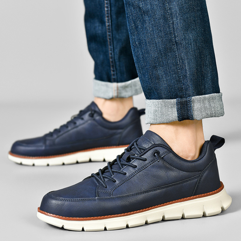 Maverick Leather Sneakers by aweslos.com