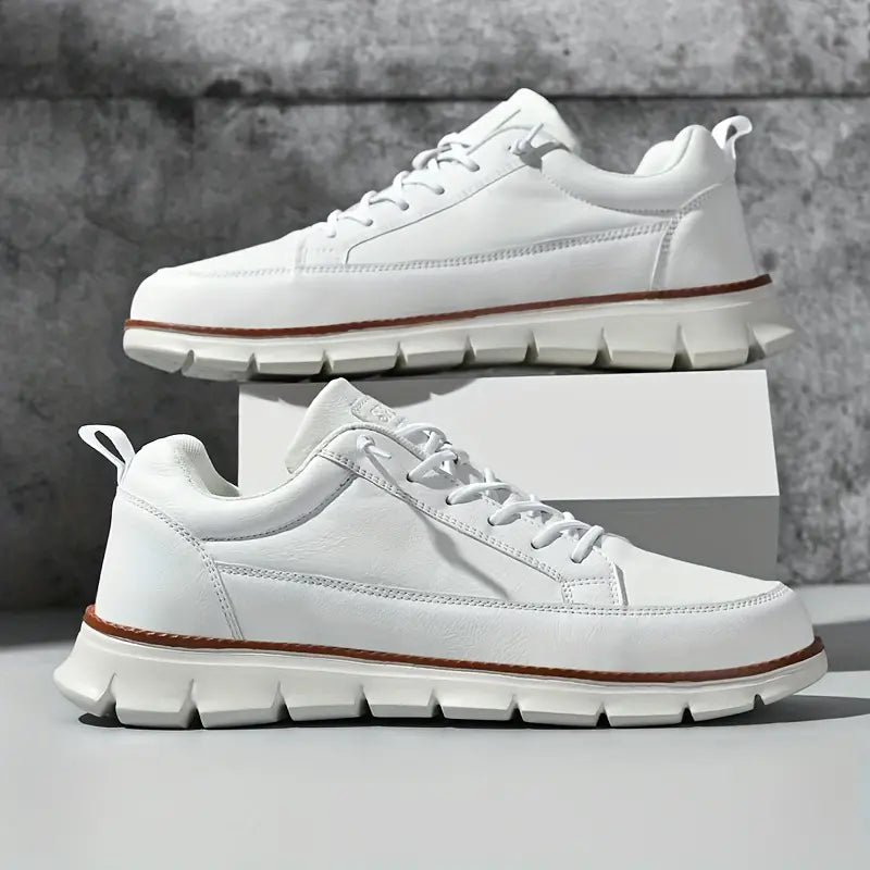 Maverick Leather Sneakers by aweslos.com