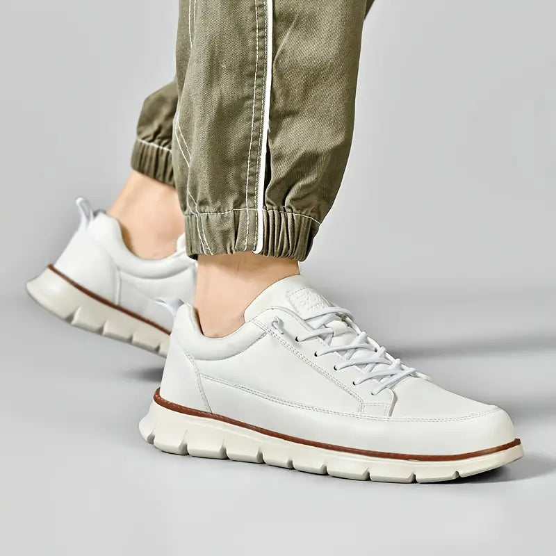 Maverick Leather Sneakers by aweslos.com