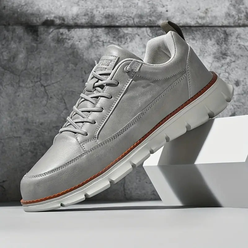 Maverick Leather Sneakers by aweslos.com