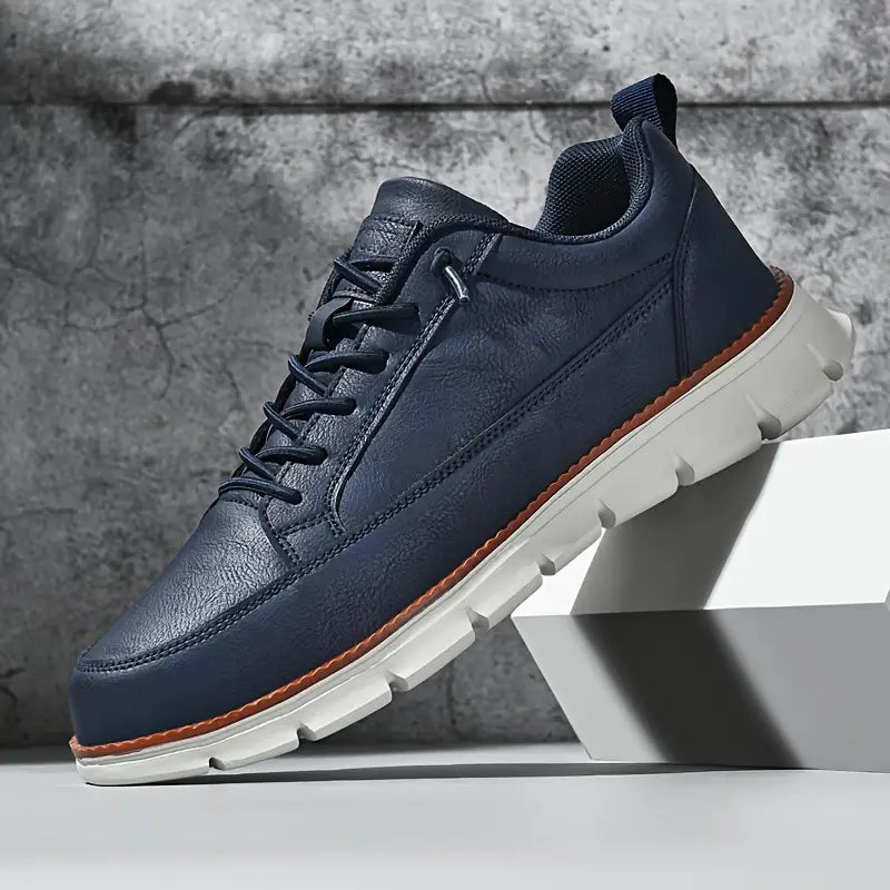 Maverick Leather Sneakers by aweslos.com