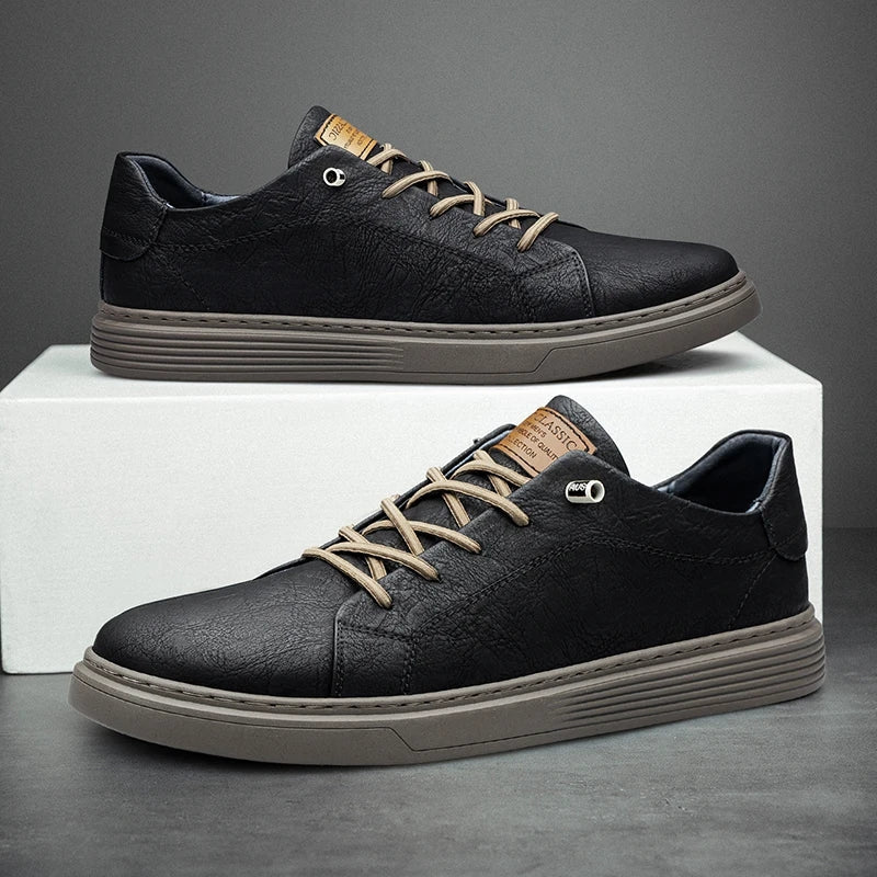 Lusso Passo Genuine Leather Sneakers | aweslos.com