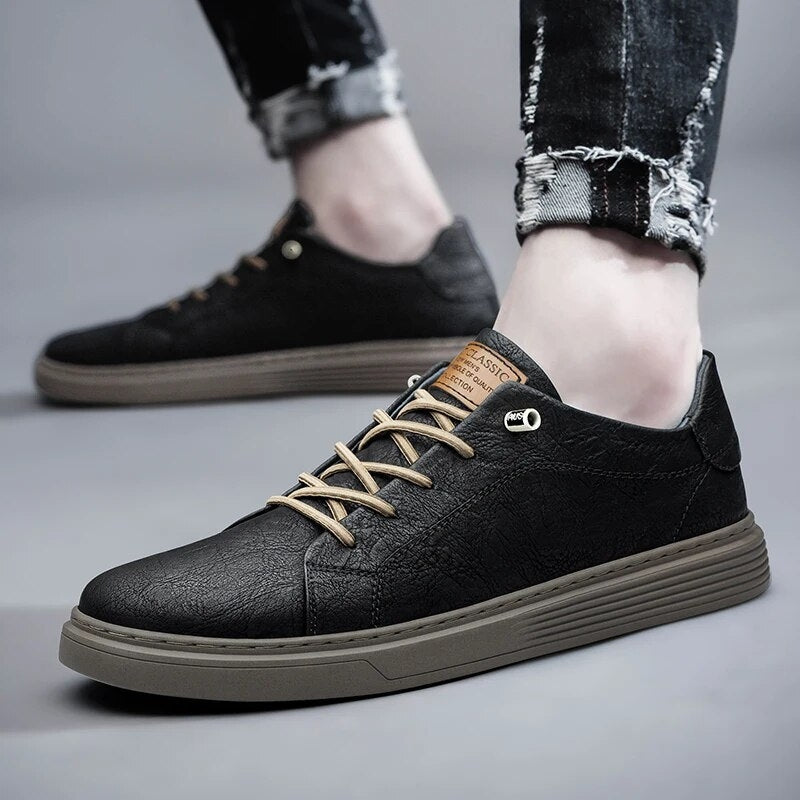 Lusso Passo Genuine Leather Sneakers | aweslos.com