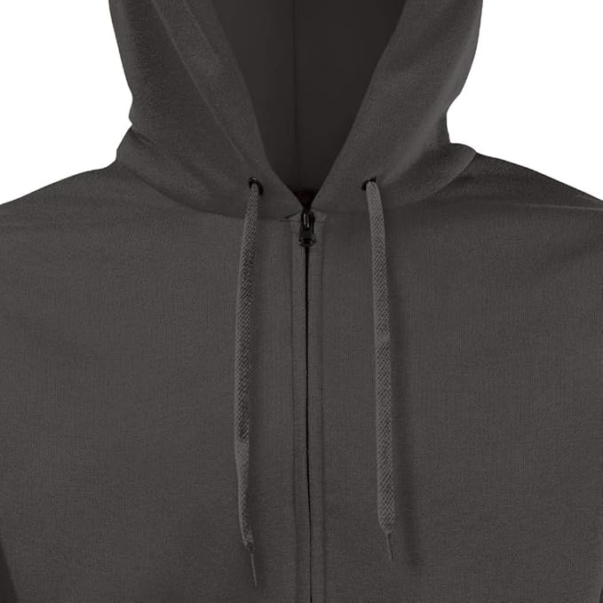 Fruit of the Loom Hooded Sweat Jacket | Classic Zip-Up Hoodie for Everyday Comfort