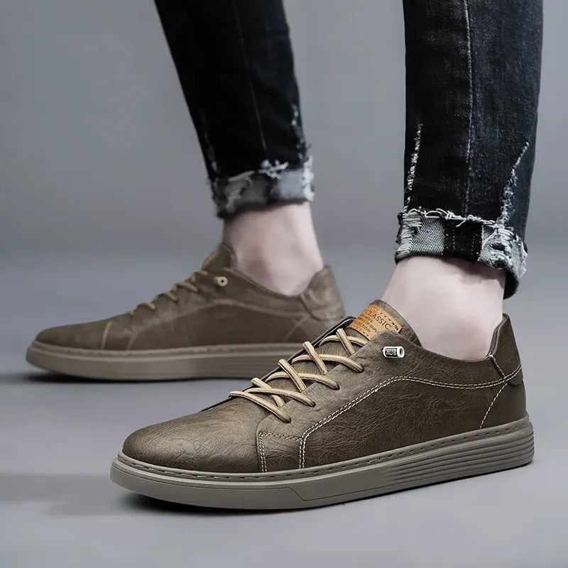 Lusso Passo Genuine Leather Sneakers | aweslos.com