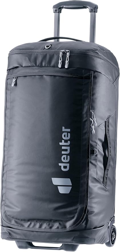 Aweslos Deuter Duffel Pro Movo 60 – Unisex Rolling Travel Duffel Bag, 60L Mineral-Grove