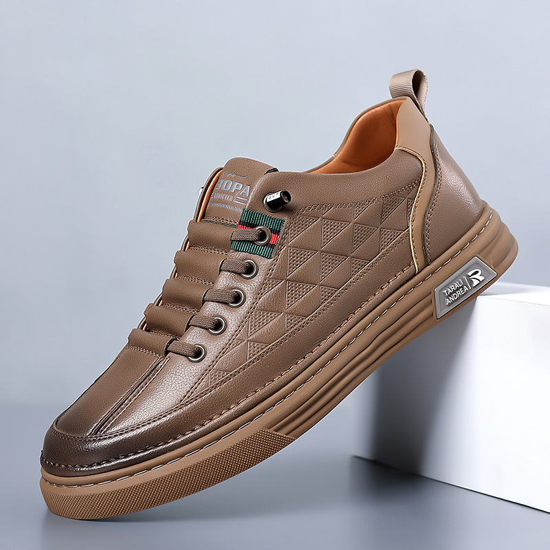 Bellagio Leather Sneakers by Aweslos.com