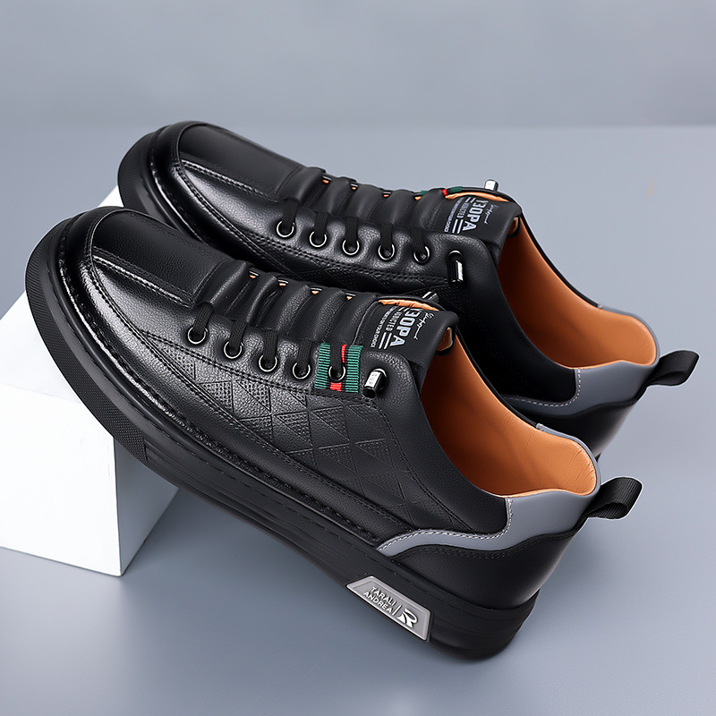 Bellagio Leather Sneakers by Aweslos.com
