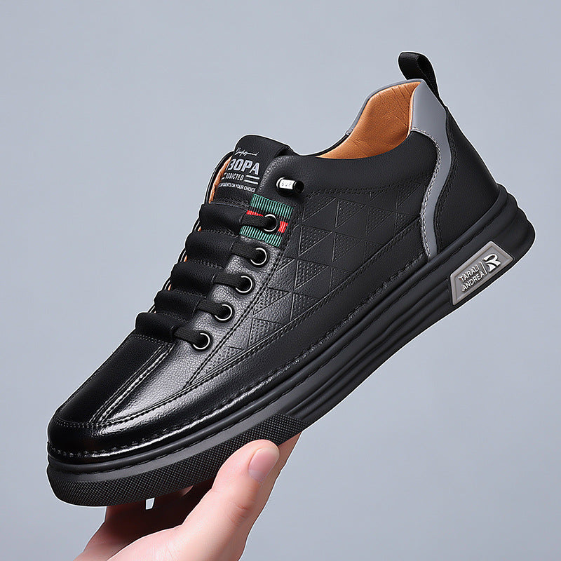 Bellagio Leather Sneakers by Aweslos.com