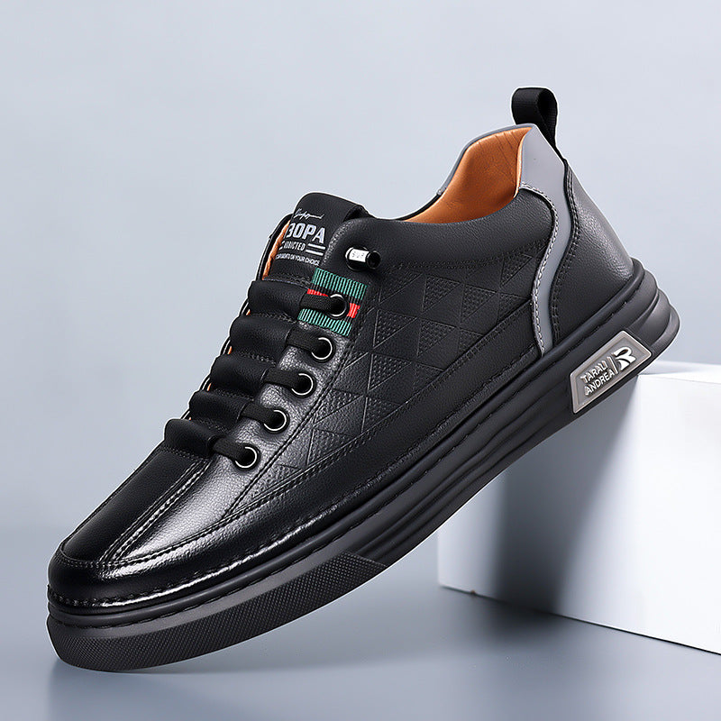Bellagio Leather Sneakers by Aweslos.com