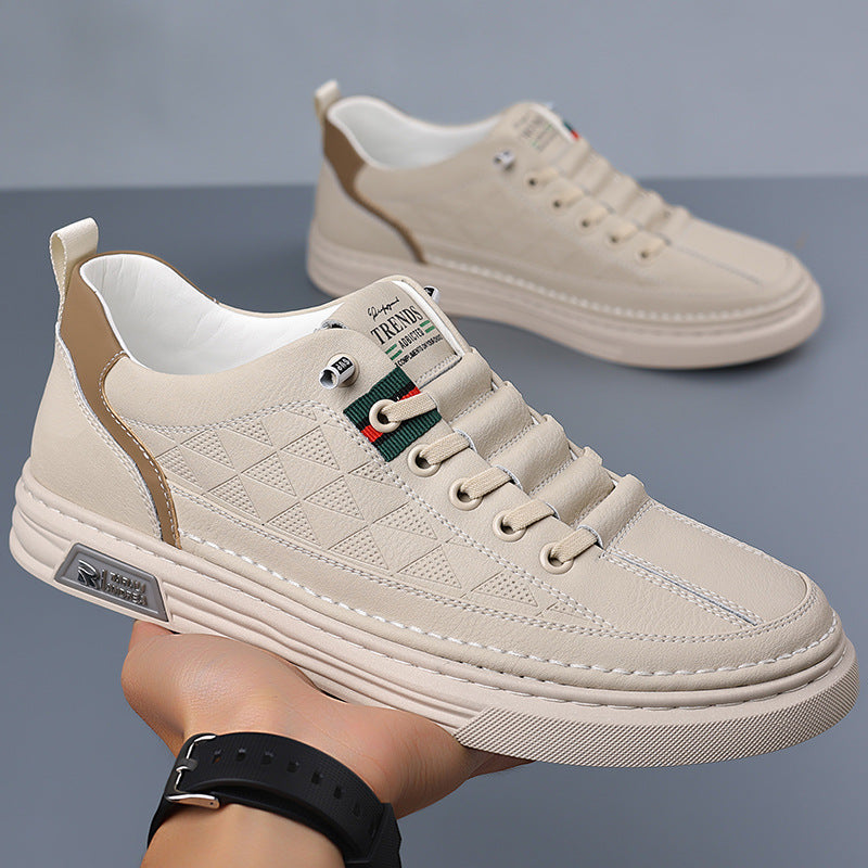 Bellagio Leather Sneakers by Aweslos.com