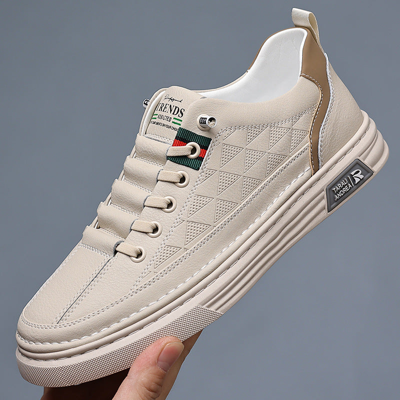 Bellagio Leather Sneakers by Aweslos.com
