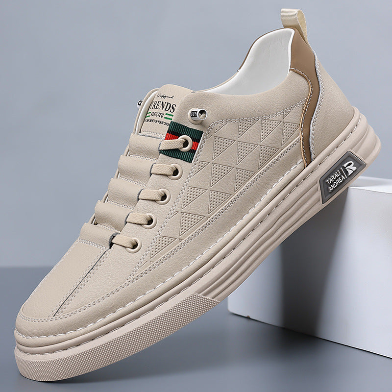 Bellagio Leather Sneakers by Aweslos.com